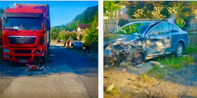 Încă un accident în Argeș! TIR implicat