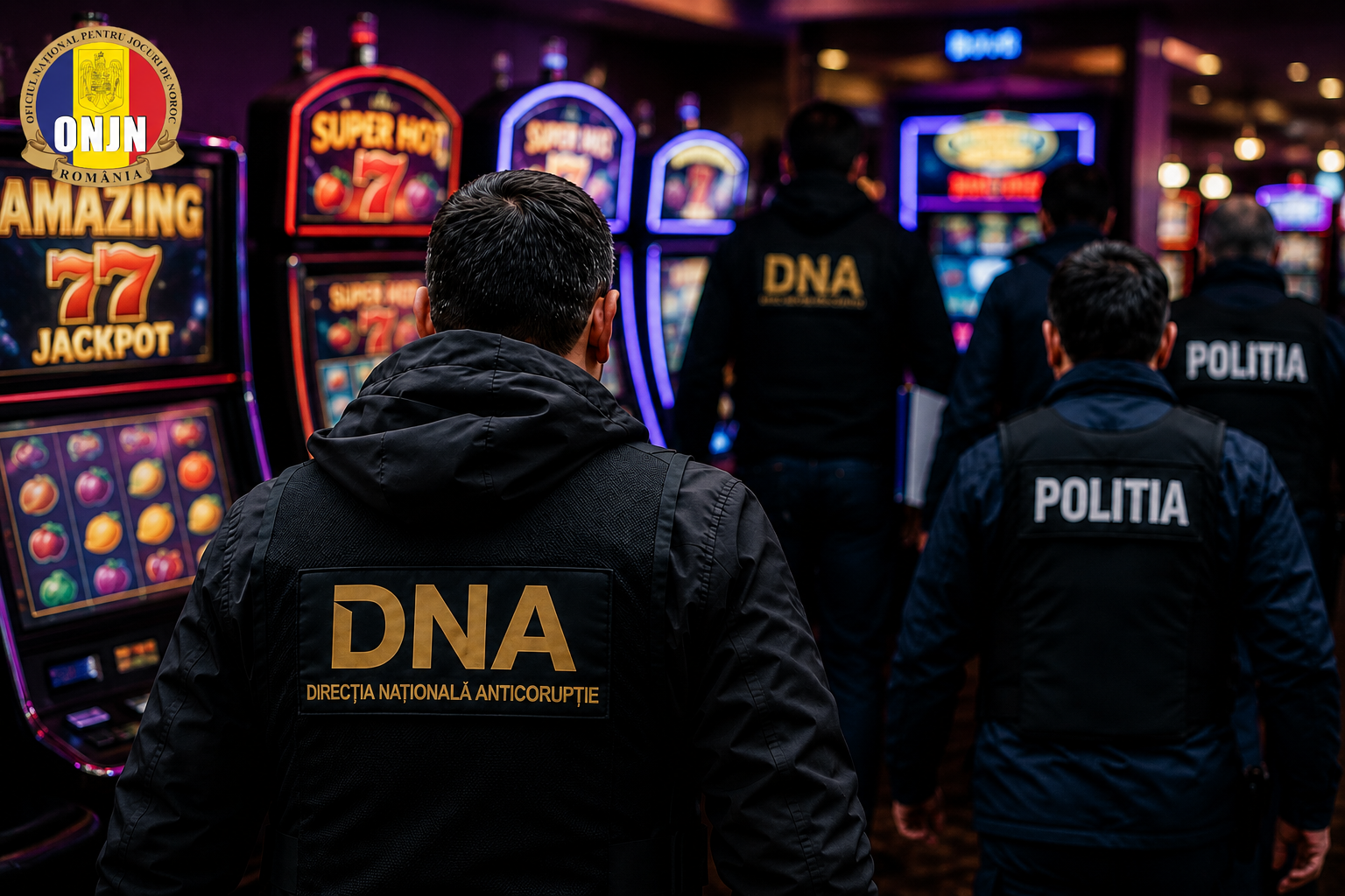 Percheziții DNA la Oficiul Național pentru Jocuri de Noroc. Patru funcționari, vizați de anchetă