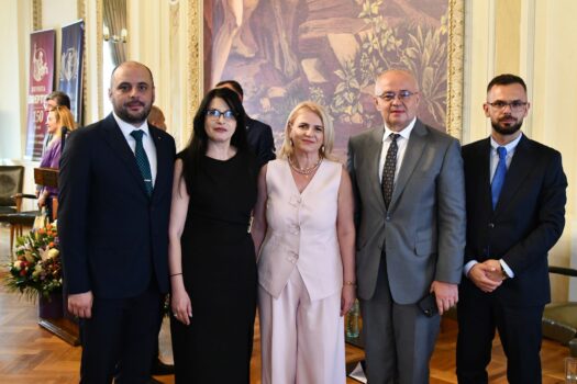 Patric Ghebaru, alături de președintele Academiei Române la un eveniment de prestigiu!
