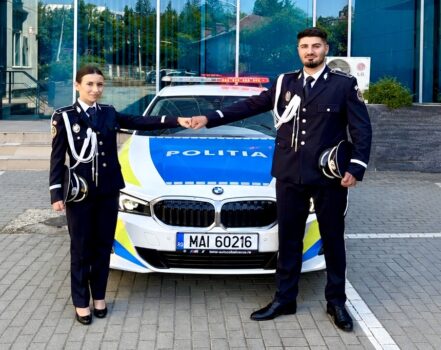 IPJ Argeș își mărește echipa cu doi absolvenți ai Academiei de Poliție