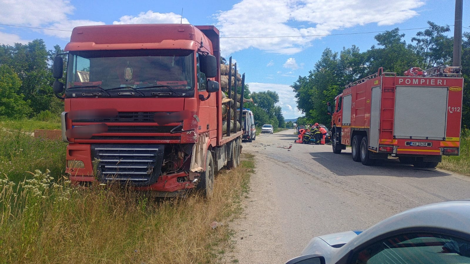 Accident în grav Argeș! O persoană are nevoie de ajutor
