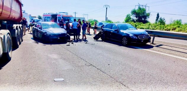 Accident cu victime pe Autostrada A1 București – Pitești: Trafic blocat complet după impactul dintre două mașini și un TIR