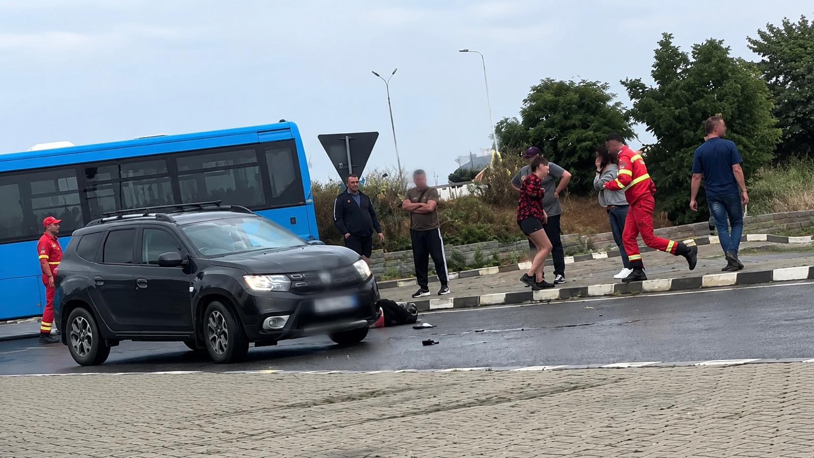 Poliția Argeș: Copil de 15 ani pe trotinetă lovit de mașină. Care a fost cauza