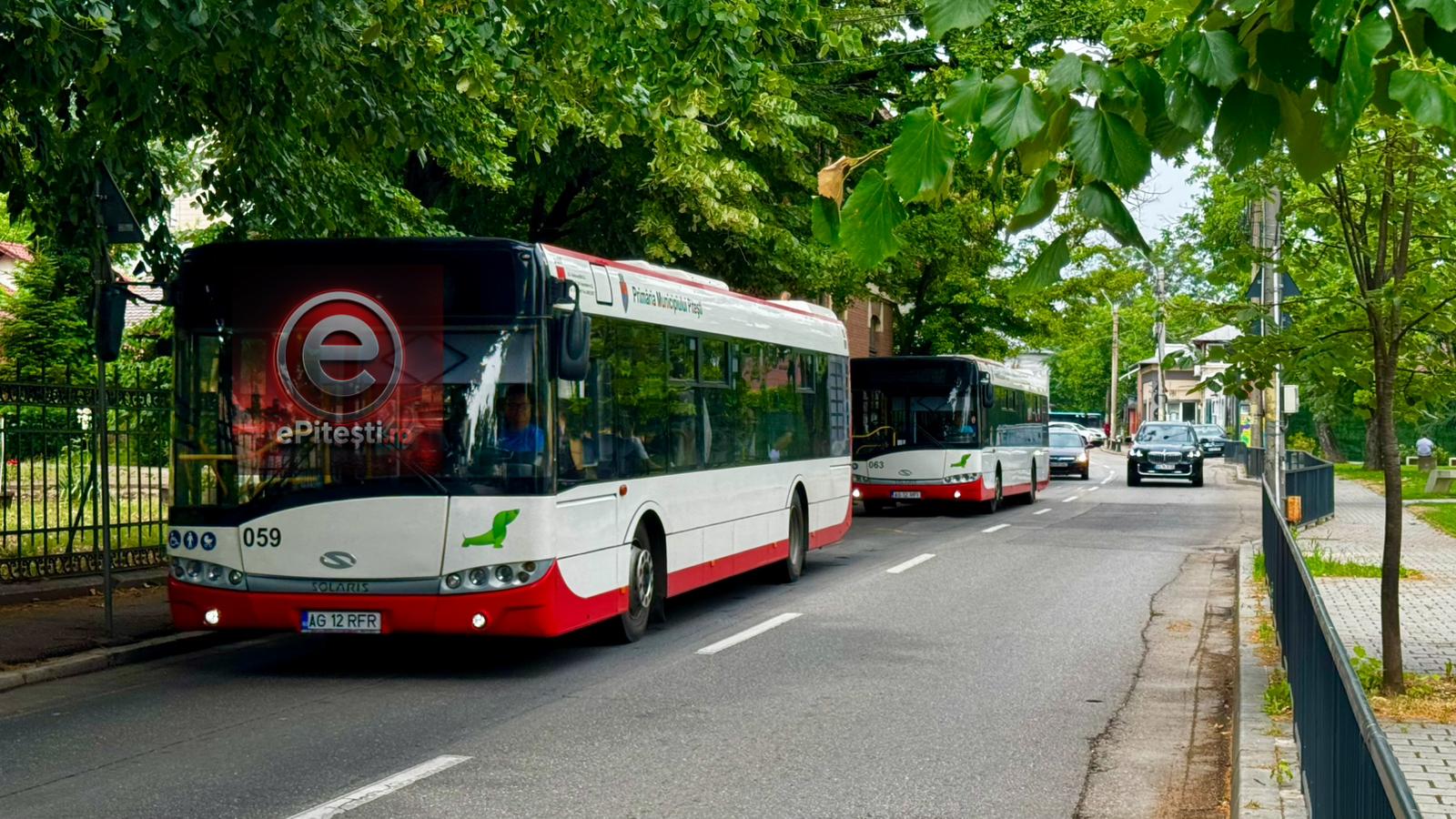 Publitrans modifică traseele autobuzelor 7 și 7B din Pitești. Două stații, suspendate temporar
