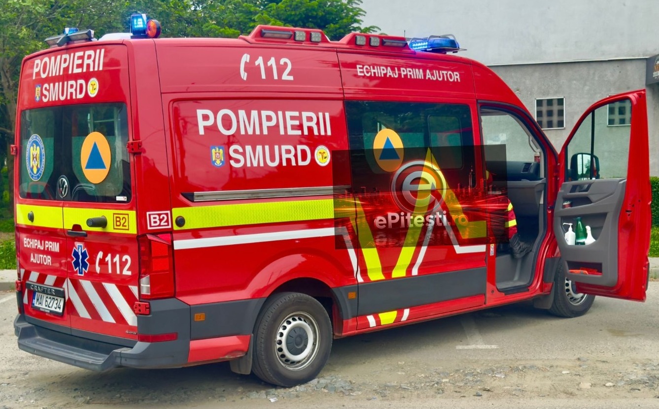 EXCLUSIV. Incident grav de muncă la un dealer auto de la ieșirea din Pitești. Un angajat a ajuns la spital