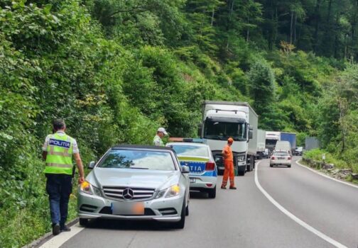 Trafic îngreunat pe DN7 Pitești- Sibiu!