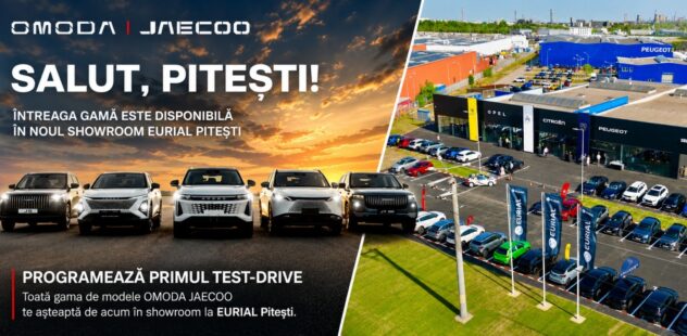 OMODA & JAECOO au ajuns la Pitești. Întreaga gamă este disponibilă în showroom-ul Eurial