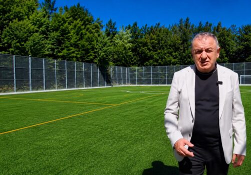 Pitești: Baza sportivă din Trivale, aproape de final. Primarul Cristian Gentea anunță noi facilități