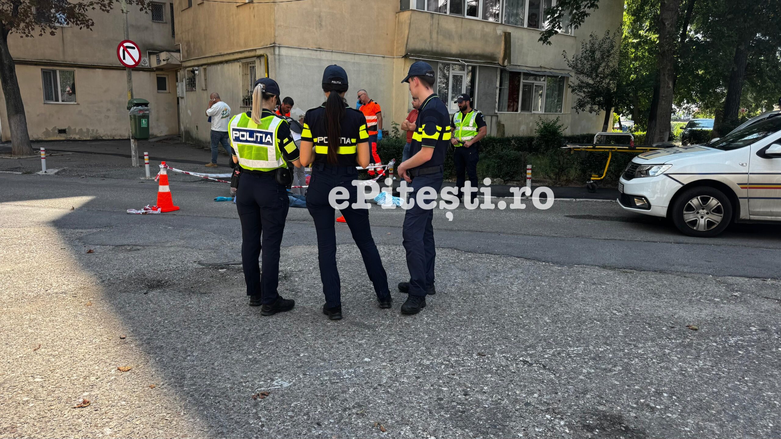 Pitești/Exclusiv. A murit în plină stradă în Războieni!