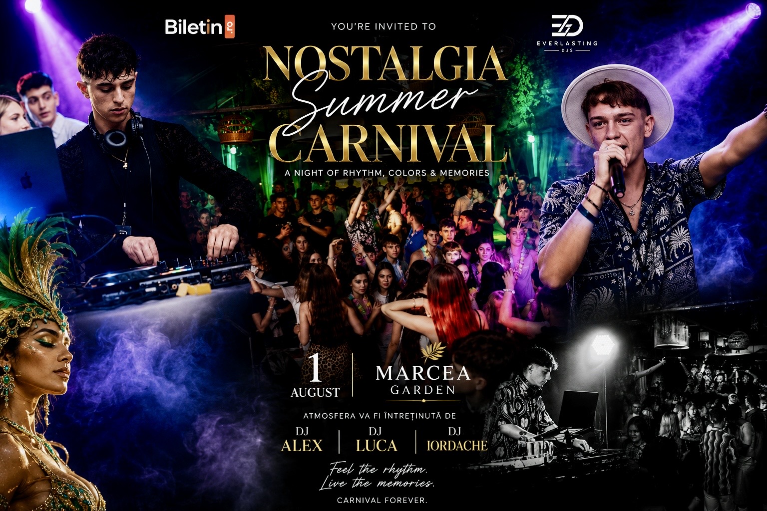 Lângă Pitești, o noapte ca în Rio! Super party și atmosferă de festival