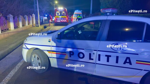 Accident deosebit de grav, în Argeș! Un motociclist intrat într-un cap de pod!