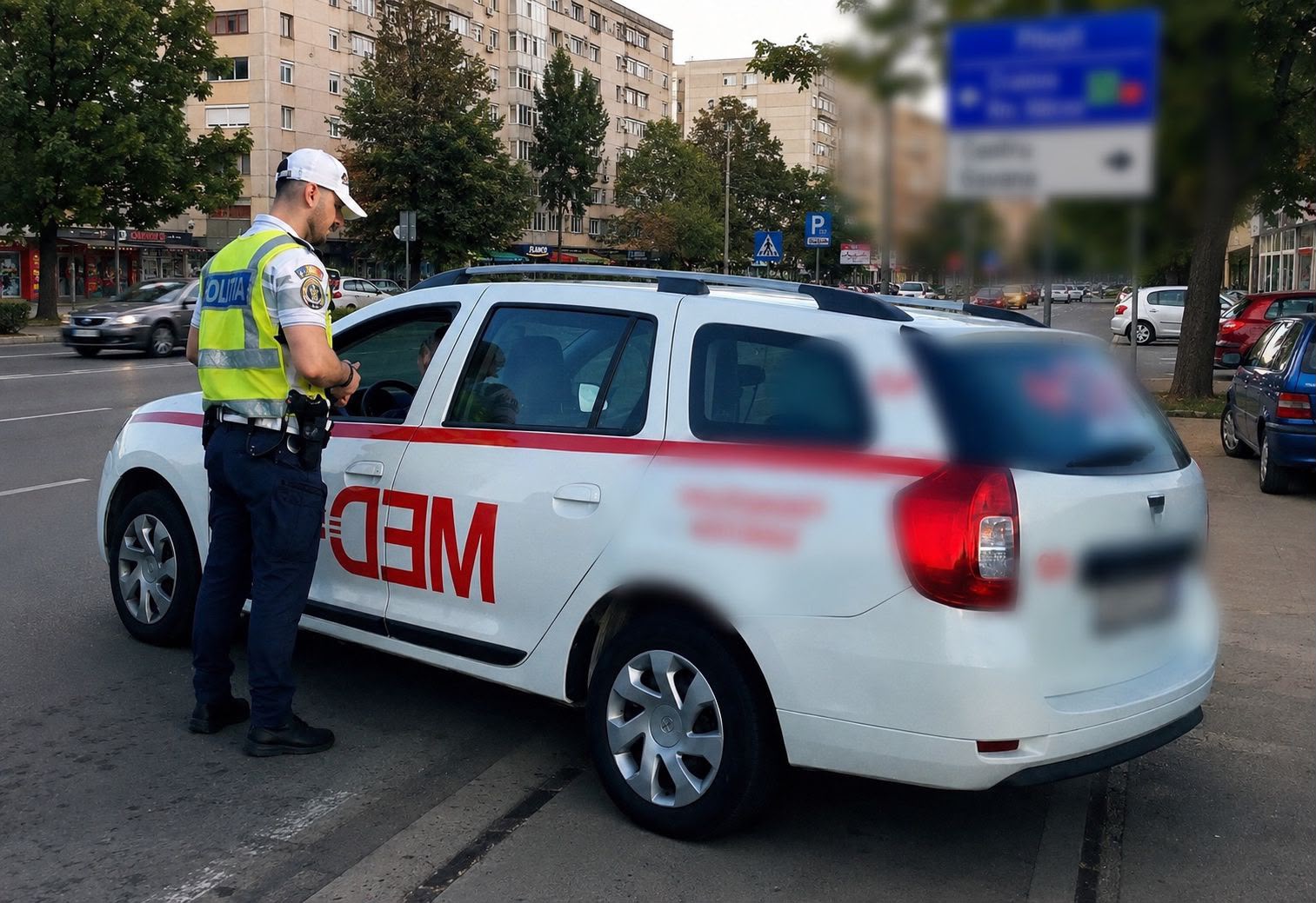 Șoc în Pitești: Prins beat la volan în timp ce transporta pacienți