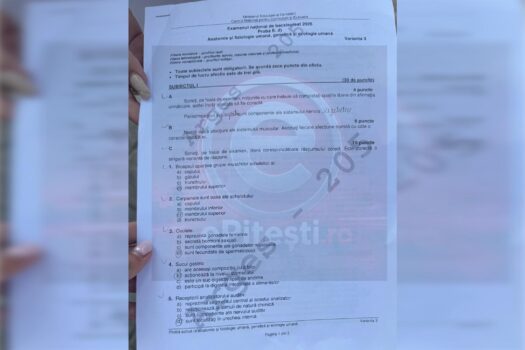 Avem primele subiecte! Ce au avut de rezolvat elevii la proba la alegere de la BAC 2026