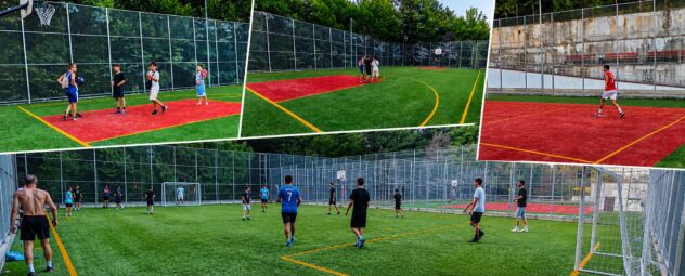 Terenurile de sport din Trivale, inaugurate la Pitești. Copiii le-au luat cu asalt în prima zi