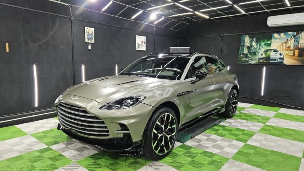 Aston Martin DBX 707 de top, tratament premium cu folie PPF la AuroDetailing Pitești