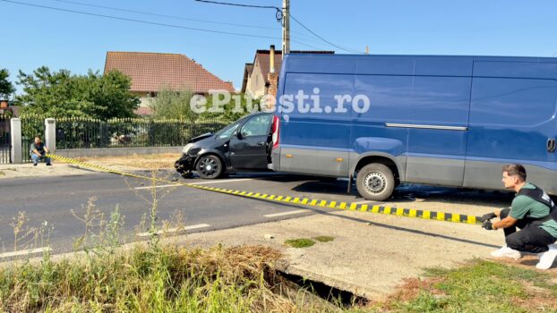 Poliția Argeș: Cum s-a produs accidentul în care a fost implicat un șofer de 80 de ani, la Lidl Ștefănești