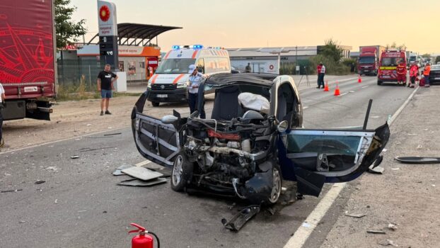 Accident mortal pe DN 67, la Budești, Vâlcea. Trafic blocat