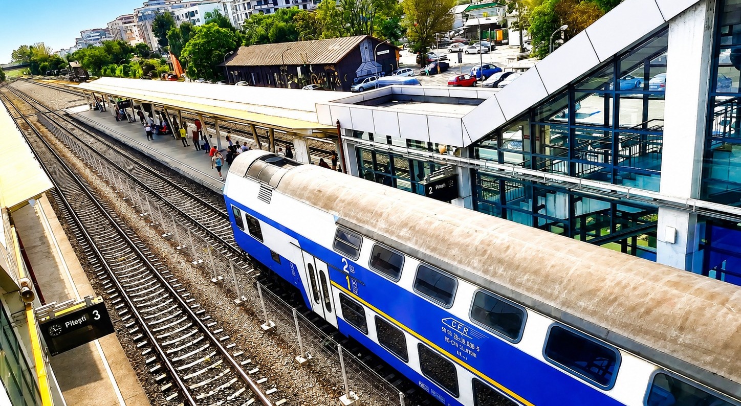 Pitești–Craiova, pas uriaș pentru calea ferată! A fost semnat contractul pentru electrificarea liniei