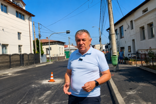 Strada Dumbravei din Pitești, aproape de final. Gentea anunță când se redeschide circulația