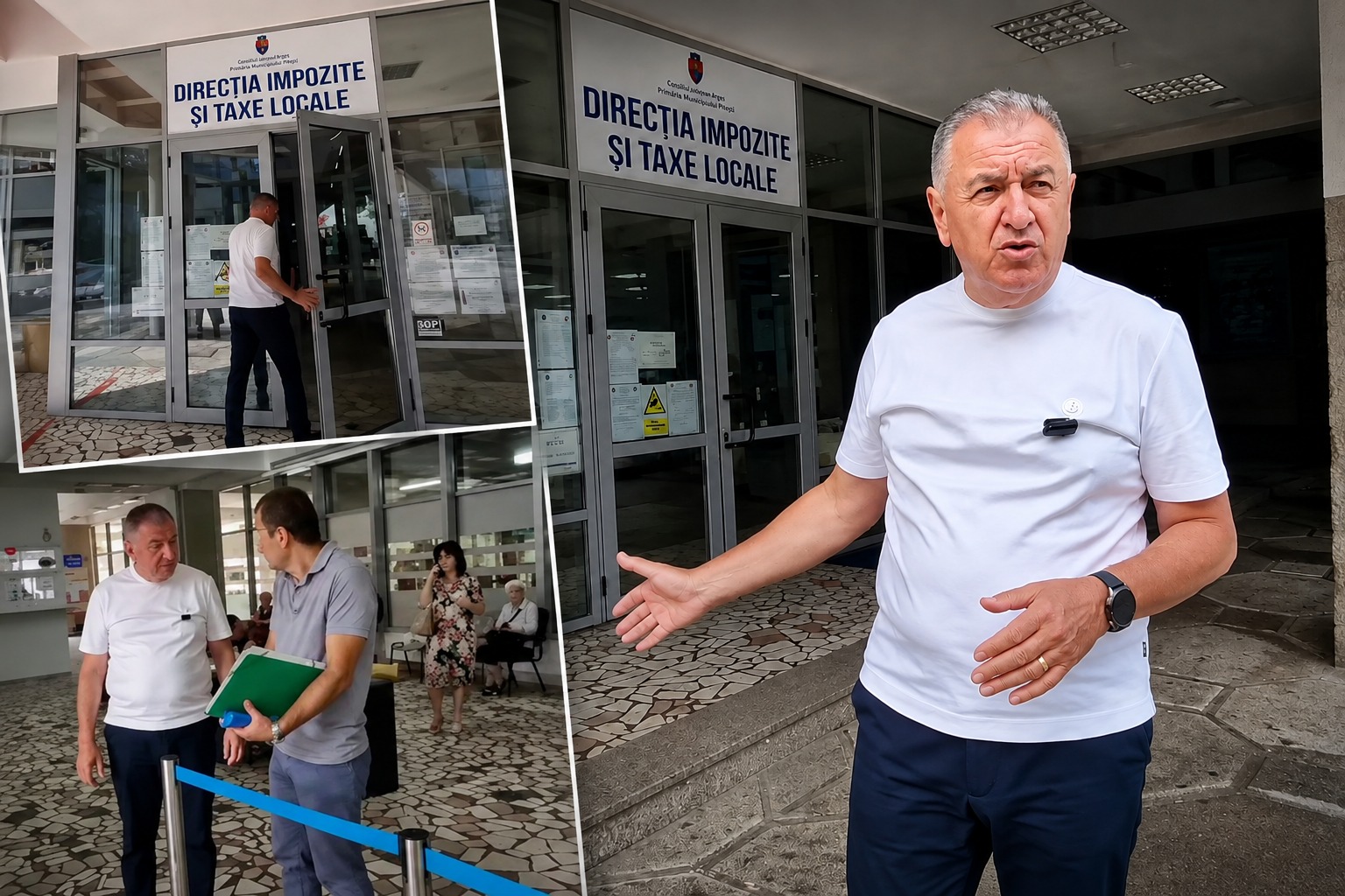 Primarul piteștean a „descins” la Taxe și Impozite