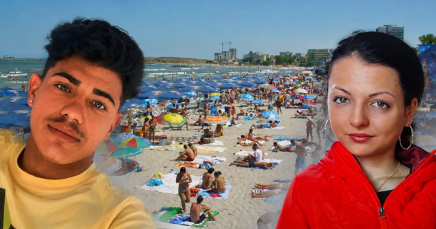 Exclusiv/Argeș: Familiile îi căutau cu disperare, iar Armando (17 ani) și Cristina (15 ani) se relaxau la mare