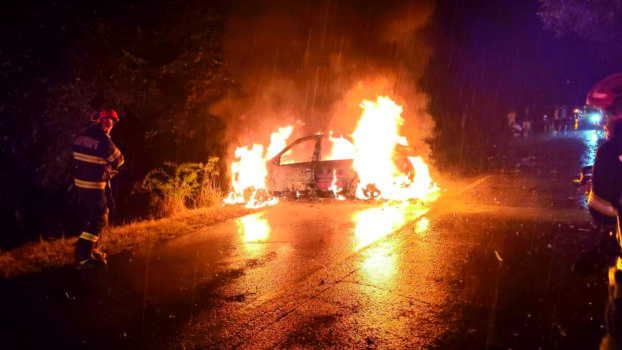 Poliția Argeș, oficial: Cum s-a produs accidentul înfiorător din Bălilești. Tânăr de 21 de ani, în stare gravă