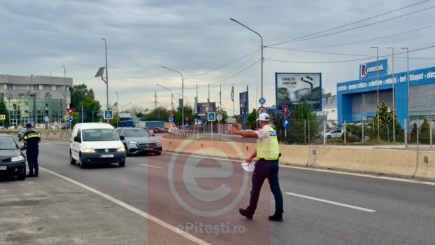 Tânăr de 18 ani, prins cu 110 km/h pe Bulevardul Petrochimiștilor din Pitești