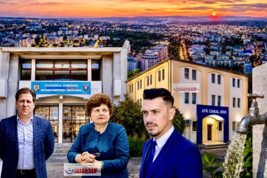 Situație critică la sursa de apă a Piteștiului. Predescu, comandament de urgență la Prefectură