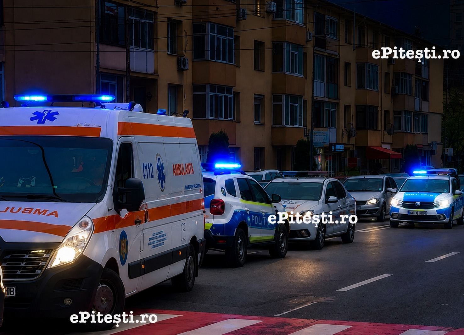Sfârșit dramatic în Centrul Piteștiului: Persoană găsită fără viață