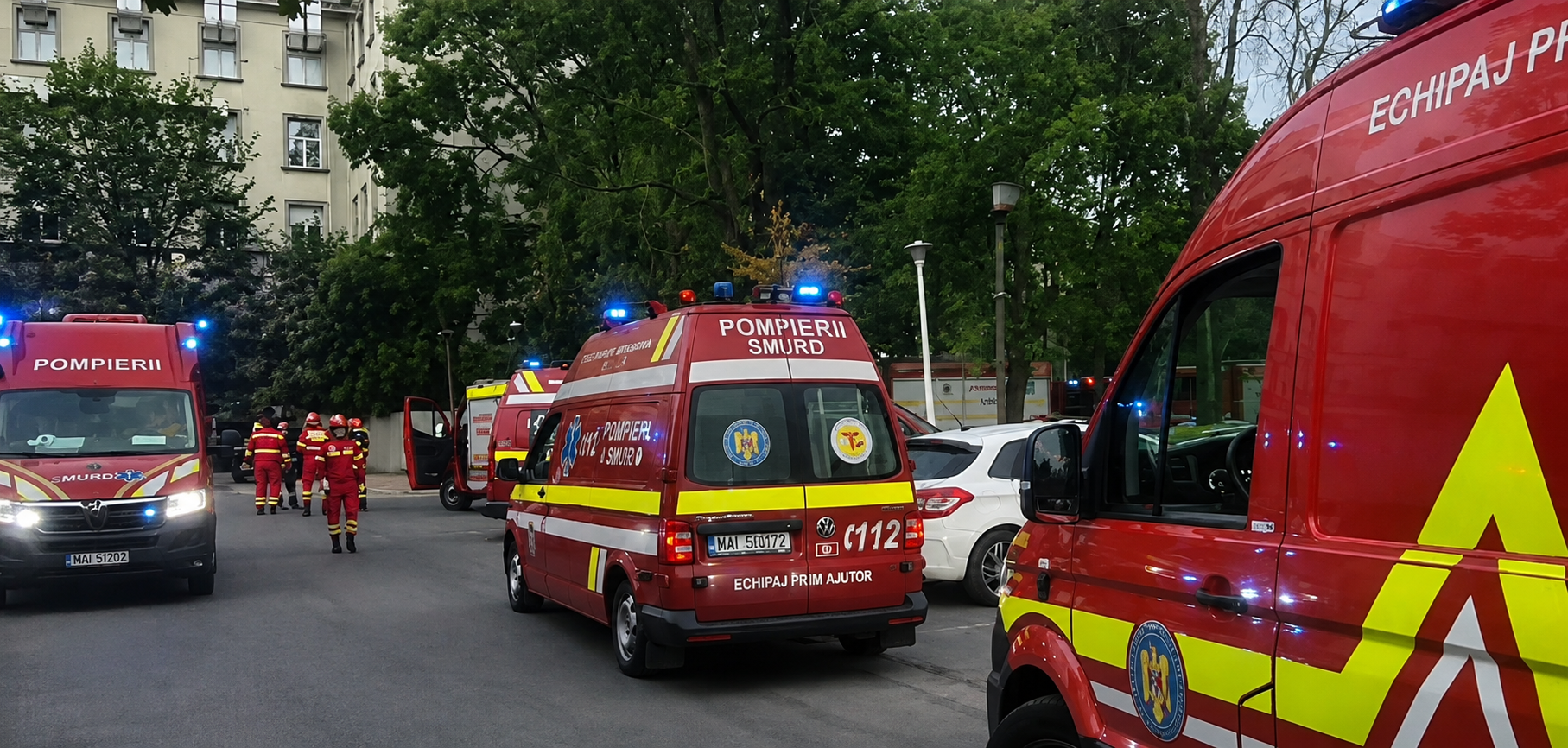 Planul roșu activat. Incendiu la Institutul Fundeni: 37 de pacienți evacuați