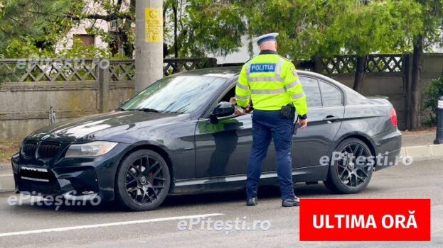 Mergea cu 141 km/h pe DN65B, în Pitești!