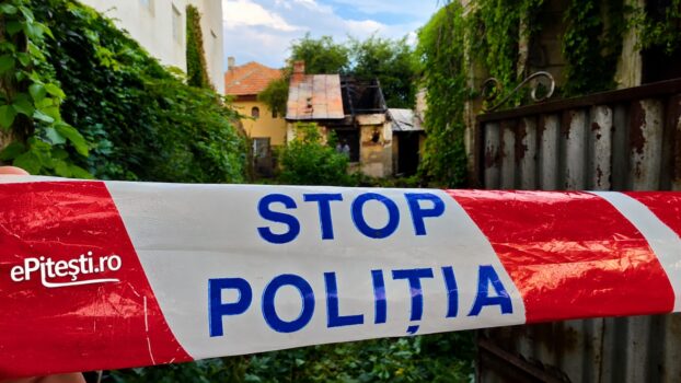 Pitești: Persoană găsită carbonizată într-o clădire părăsită după un incendiu