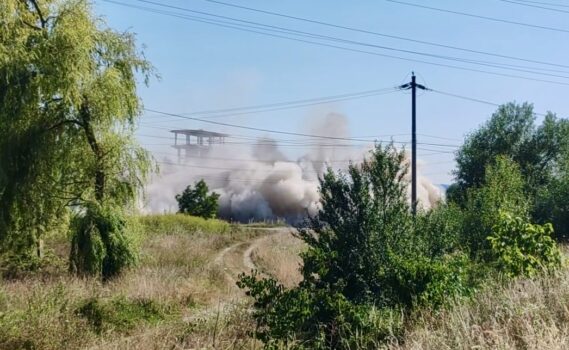 Câmpulung, Argeș: Fosta Uzină Electrică a fost demolată