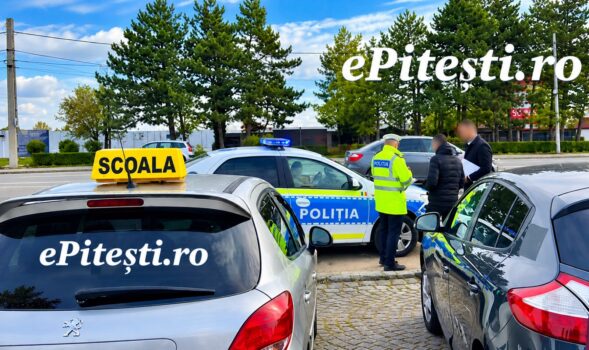 Ședință de condus cu final neașteptat în Giurgiu! Elevul era băut la volan. Ce a pățit instructorul