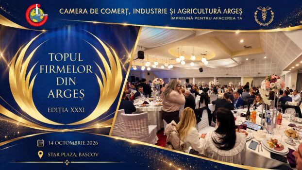 Camera de Comerț premiază performanța în afaceri din Argeș!