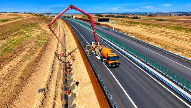 Umbrărescu forțează pe șantierul A7. Când se deschid încă 50 de km de autostradă