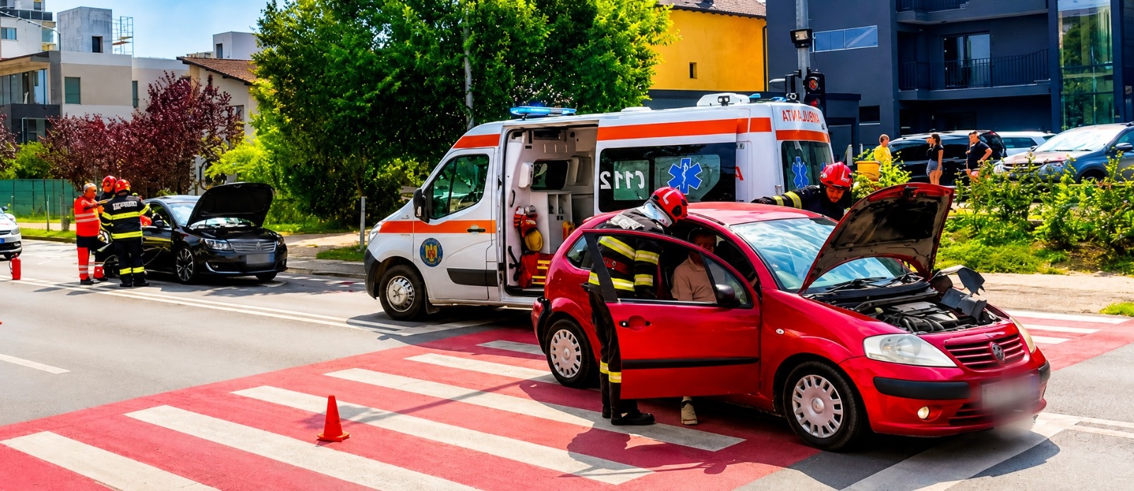 Poliția Argeș, oficial: Cum s-a produs accidentul din Mioveni, Argeș