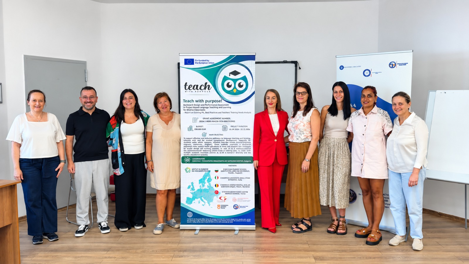 Proiect Erasmus la Pitești. Adriana Manolescu, inspector școlar pentru învățământul primar, gazda evenimentului internațional