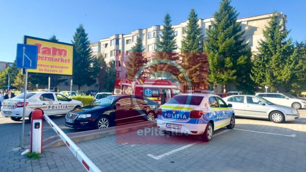 Exclusiv/Pitești: Femeie de 32 de ani căzută de la etaj!