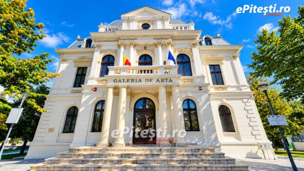 Galeria de Artă din Pitești și-a redeschis porțile! Bijuteria din centrul orașului, restaurată spectaculos