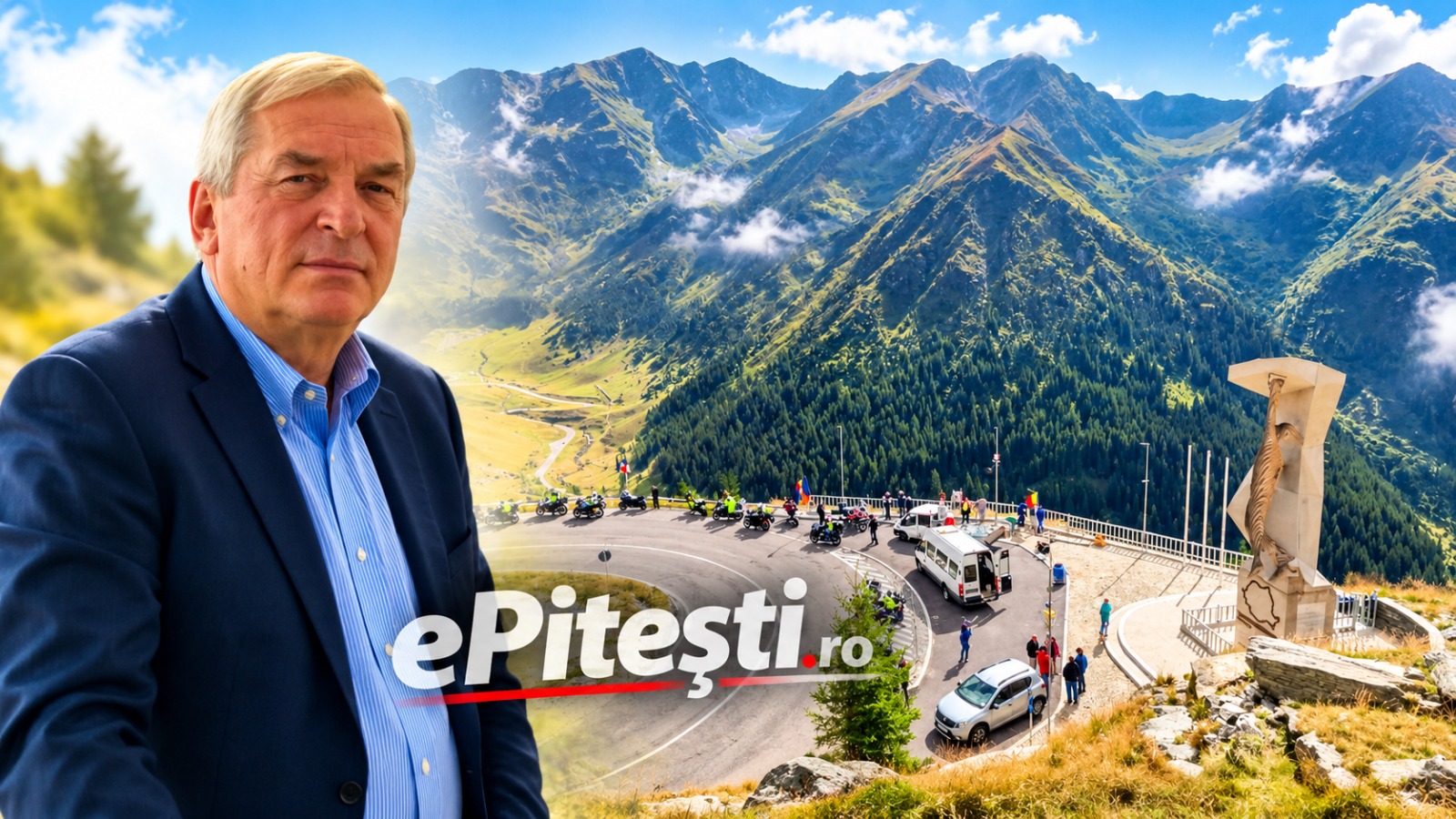Omul de afaceri piteștean Gheorghe Badea, proiect spectaculos pe Transfăgărășan!
