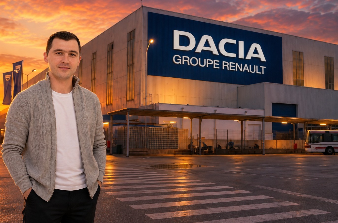 De la muncitor, la funcții-cheie în Uzina Dacia. Povestea spectaculoasă a lui Ionuț Darie