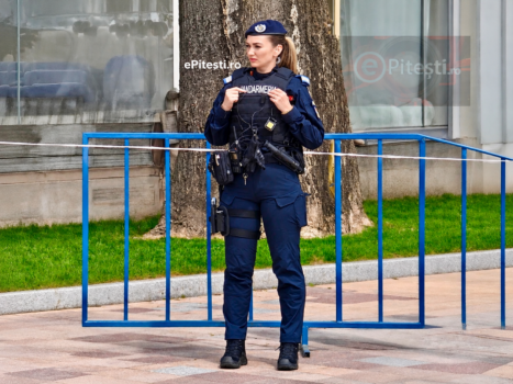 Jandarmii argeșeni, în centrul Piteștiului pentru „Toamna piteșteană”