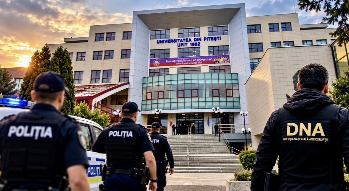 Profesori de la Politehnica - Centrul Universitar Pitești, arestați preventiv 30 de zile