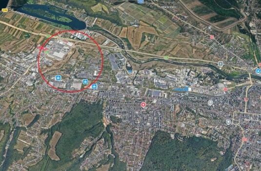 Platformă industrială de peste 15 hectare, scoasă la vânzare în Pitești. Prețul ajunge la 8 milioane de euro