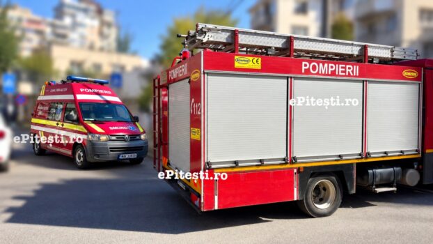 Alarmă de incendiu la o creșă din centrul Piteștiului! Zeci de copii și adulți evacuați