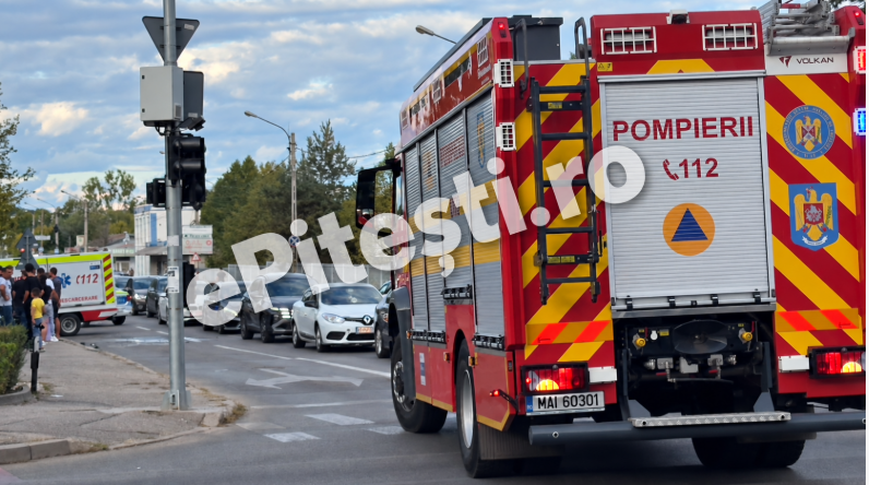 Pitesti. Accident grav la Auchan Găvana! Mai multe mașini implicate