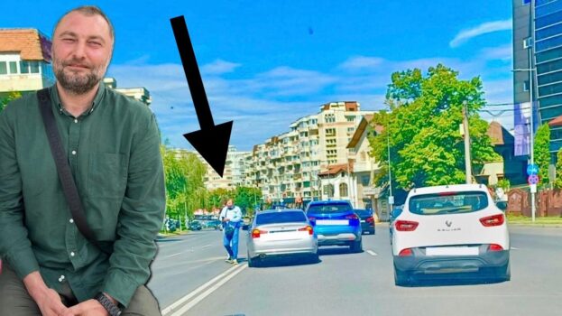 Pitești. Răzvan Șerbănoiu, consilier local PNL, a făcut accident în centrul orașului