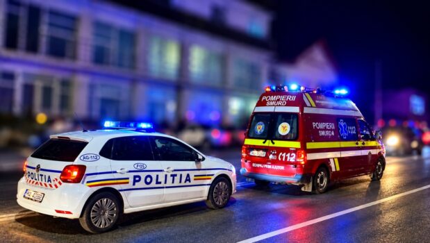Accident grav în Mioveni: Un om a fost lovit de o mașină!