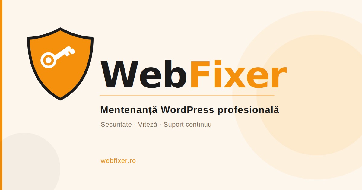 WebFixer lansează „Oferta de Toamnă”: Pachetul Elite, la preț de Starter
